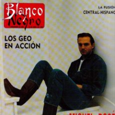 Coleccionismo de Revista Blanco y Negro: 1988. MIGUEL BOSÉ. AMPARO MUÑOZ. LOS RONALDOS. CAROLINA DE MÓNACO. ANA OBREGÓN. VER SUMARIO.
