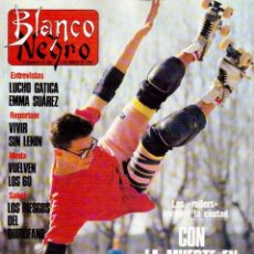 Coleccionismo de Revista Blanco y Negro: 1990. ANALÍA GADÉ. LUCHO GATICA. JEAN HARLOW. EMMA SUAREZ. EN CASA DE NURIA ESPERT. LYDIA BOSCH. VER. Lote 137614882