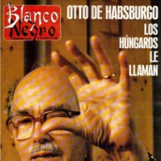 Coleccionismo de Revista Blanco y Negro: 1990. ROSENDO. LA DÉCADA PRODIGIOSA. GUILLERMO MONTESINOS. OUKALELE. MARÍA KODAMA. VER SUMARIO.