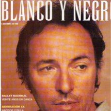 Coleccionismo de Revista Blanco y Negro: 1998. BRUCE SPRINGSTEEN. CARMELO GÓMEZ. AZUCAR MORENO. AIDA GÓMEZ. VER SUMARIO.