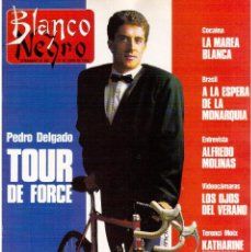 Coleccionismo de Revista Blanco y Negro: 1989. THE CURE. AMPARO MUÑOZ. LYDIA BOSCH. PEDRO DELGADO. CARMEN ELIAS. VER SUMARIO.. Lote 141545018