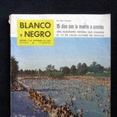 Coleccionismo de Revista Blanco y Negro: REVISTA BLANCO Y NEGRO. Nº 2522, 1960. AVIACIÓN-ARESTI, TRIBUNAL DE LAS AGUAS, ANDRES SEGOVIA. Lote 144130198