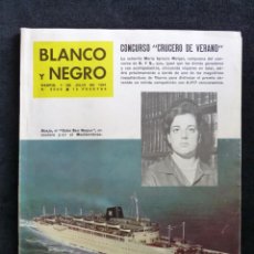 Coleccionismo de Revista Blanco y Negro: REVISTA BLANCO Y NEGRO. Nº 2565, 1961. CATARATAS DE IGUAZÚ, EXILIO RUDOLF NOUREEV, LOLA MEMBRIVES. Lote 144132238