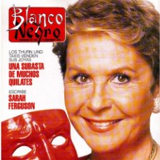 Coleccionismo de Revista Blanco y Negro: 1992. LINA MORGAN. SARAH FERGUSON. BLANCA SUELVES. VALERIA MONTENEGRO. SADE. ALBERT BOADELLA. VER.. Lote 144331158