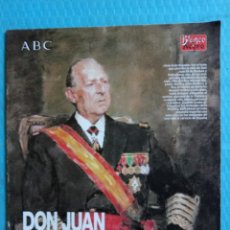 Coleccionismo de Revista Blanco y Negro: DON JUAN DE BORBÓN ABC BLANCO Y NEGRO UNA VIDA EN IMAGENES. Lote 160070012