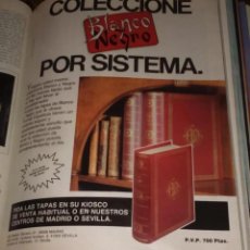 Colecionismo de Revistas Preto e Branco: REVISTAS BLANCO Y NEGRO 1988 A 1993. Lote 151227358