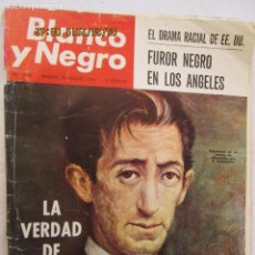Coleccionismo de Revista Blanco y Negro: REVISTA BLANCO Y NEGRO, Nº 2782 AGOSTO 1965. MANOLETE, LA VERDAD DE LINARES AGOSTO 1947...