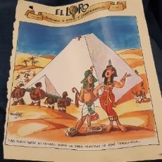 Coleccionismo de Revista Blanco y Negro: RECORTE PÁGINA ABC MINGOTE EL LORO HUMOR EGIPTO FINAL AÑOS 80 