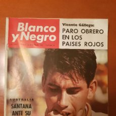 Coleccionismo de Revista Blanco y Negro: BLANCO Y NEGRO REVISTA Nº 2799 MADRID, 25 DE DICIEMBRE 1965_SANTANA EN AUSTRALIA, HORAS DIFICILES.. Lote 209876327
