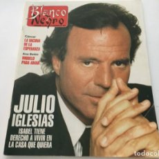 Coleccionismo de Revista Blanco y Negro: BLANCO Y NEGRO 12 1992 ANA BELÉN JULIO IGLESIAS LEONARD COHEN GLORIA FUERTES PEPE PINTO NIÑA PEINE. Lote 316989458