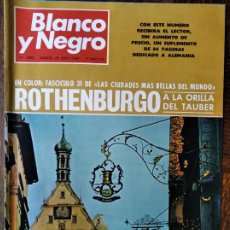 Coleccionismo de Revista Blanco y Negro: BLANCO Y NEGRO Nº 2982 DE 1969- ROTHENBURGO- RENAULT 10- LONGINES- BARCO DE PAPIRO- FERNET BRANCA...