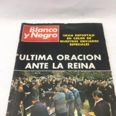 Coleccionismo de Revista Blanco y Negro: BLANCO Y NEGRO Nº 2973 - 26 ABRIL 1969 - ENTIERRO REINA VICTORIA EUGENIA. Lote 246654490