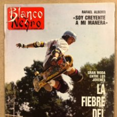 Collectionnisme de Magazine Blanco y Negro: BLANCO Y NEGRO N° 3610 (1988). PIONEROS SKATE ESPAÑA, RAFAEL ALBERTI, INKA MARTÍ, MANUEL RIVERA,.... Lote 338451893