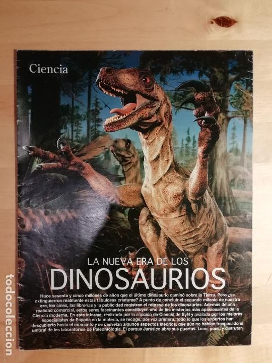 Collezionismo di Rivista Blanco y Negro: Reportaje Ciencia La nueva era de los dinosaurios Blanco y Negro
