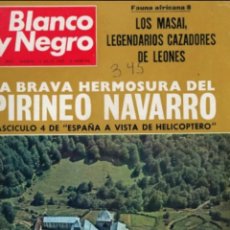Coleccionismo de Revista Blanco y Negro: LOTE 7 REVISTAS BLANCO Y NEGRO AÑOS 70. Lote 311234918