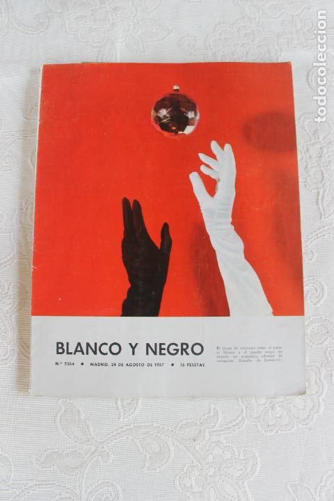 Collectionnisme de Magazine Blanco y Negro: BLANCO Y NEGRO N&ordm; 2364 1957 VINUESA Y SUS FIESTAS EN HONOR DE LA VIRGEN DEL PINO