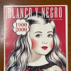 Coleccionismo de Revista Blanco y Negro: ENVÍO 8€. BLANCO Y NEGRO 26 DE DICIEMBRE 1999, PORTADA ANTONIO DE FELIPE 70 PÁG. 28X21 CM. Lote 328042598