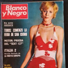 Coleccionismo de Revista Blanco y Negro: BLANCO Y NEGRO Nº 3133 - AÑO 1972 - MOTOR PRUEBA DEL SEAT 127 - ITALIA. Lote 339870953