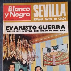 Coleccionismo de Revista Blanco y Negro: BLANCO Y NEGRO Nº 3128 - AÑO 1972 - SEVILLA - DINAMARCA - EL VEHICULO ELECTRICO. Lote 339870958