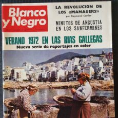 Coleccionismo de Revista Blanco y Negro: BLANCO Y NEGRO Nº 3141 - AÑO 1972 - RIAS GALLEGAS - EL CORDOBES. Lote 339870973