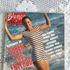 Coleccionismo de Revista Blanco y Negro: REVISTA BLANCO Y NEGRO. Nº 3649. JUNIO 1989. MIGUEL BARCELÓ. PLÁCIDO DOMINGO. LA ANEMIA.........LEER. Lote 343031298