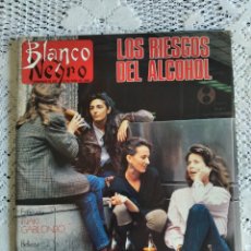 Coleccionismo de Revista Blanco y Negro: REVISTA BLANCO Y NEGRO. Nº 3643. ABRIL 1989. LOS RIESGOS DEL ALCOHOL. MARIBEL VERDÚ. MARIPURI...LEER. Lote 343031733