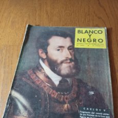 Coleccionismo de Revista Blanco y Negro: REVISTA 1958 CORONACION PAPA JUAN XXIII. EL NOBEL BORIS PASTERNAK. CARLOS V EN TOLEDO.