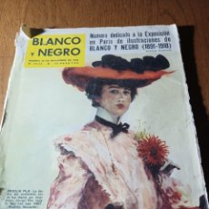 Coleccionismo de Revista Blanco y Negro: REVISTA 1960 EXPOSICIÓN ILUSTRADORES BLANCO Y NEGRO 1891- 1918.CHINA DE MAO TSE- TUNG. CLARK GABLE