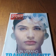 Coleccionismo de Revista Blanco y Negro: REVISTA 1989 MARTA SÁNCHEZ LYDIA BOSCH JUAN GARCES. FRANCISCO RABAL. EN CASA DE LUCIA BOSE. Lote 358586045