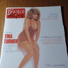 Coleccionismo de Revista Blanco y Negro: REVISTA 1989 TINA TURNER. VELAZQUEZ EN NUEVA YORK. NIÑOS SUPERDOTADOS. CASA DE NICANOR ZABALETA. Lote 358591125