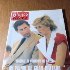 Coleccionismo de Revista Blanco y Negro: REVISTA 1989 PRINCIPE GALES .MI VISION DE INGLATERRA.THEB- 52'S.SENNA Y PROST EN JEREZ. NURIA ESPERT. Lote 358603650