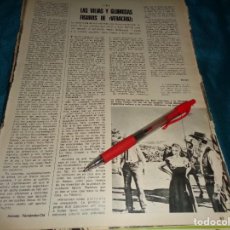 Collectionnisme de Magazine Blanco y Negro: RECORTE : LAS VIEJAS GLORIAS DE LA PELICULA : VERACRUZ. SARA MONTIEL. BLANC. Y NEGRO, AGTO 1973. Lote 362437670