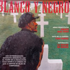 Coleccionismo de Revista Blanco y Negro: LENIN, LA MÁSCARA DE LA MUERTE ROJA. 20/09/98