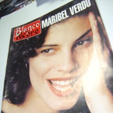 Coleccionismo de Revista Blanco y Negro: BLANCO Y NEGRO 4 DICIEMBRE 1994. MARIBEL VERDÚ. LA NIÑA TERRIBLE (BUEN ESTADO). Lote 382537619