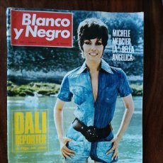 Coleccionismo de Revista Blanco y Negro: BLANCO Y NEGRO Nº 3087. JULIO 1971. MICHELLE MERCIER. DALÍ REPORTER (16 PÁGINAS)