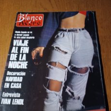Coleccionismo de Revista Blanco y Negro: REVISTA 1989 ENTREGA PREMIO NOBEL A CAMILO JOSÉ CELA. LA MODA DE LOS AFTER HOURS. XAVIER BLANCH PINT