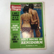 Coleccionismo de Revista Blanco y Negro: REVISTA BLANCO Y NEGRO Nº 3193 - 14-4-19739 GRETA GARBO - RAYMOND CARTIER - BENIDORM