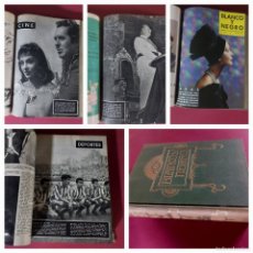Coleccionismo de Revista Blanco y Negro: TOMO DE REVISTAS BLANCO Y NEGRO. AÑO 1958 Nº2418 AL Nº 2425- MUY BUEN ESTADO