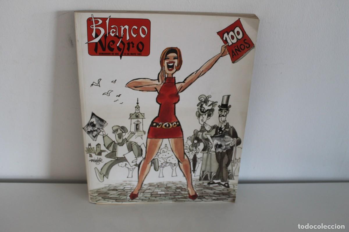 Coleccionismo de Revista Blanco y Negro: BLANCO Y NEGRO 100 A&Ntilde;OS 1991 CON FACSIMIL DEL PRIMER NUMERO DEL A&Ntilde;O 1891