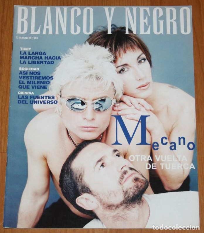 Coleccionismo de Revista Blanco y Negro: BLANCO Y NEGRO #4108 Marzo 1998 Mecano Ana Torroja Eternal Helmut Newton Tibet La Toscana revista