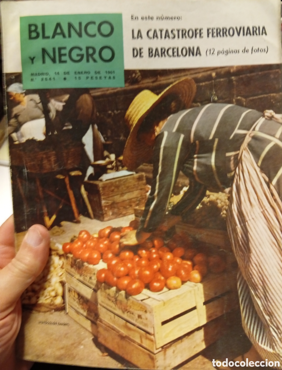 Coleccionismo de Revista Blanco y Negro: Vieja revista Blanco y negro