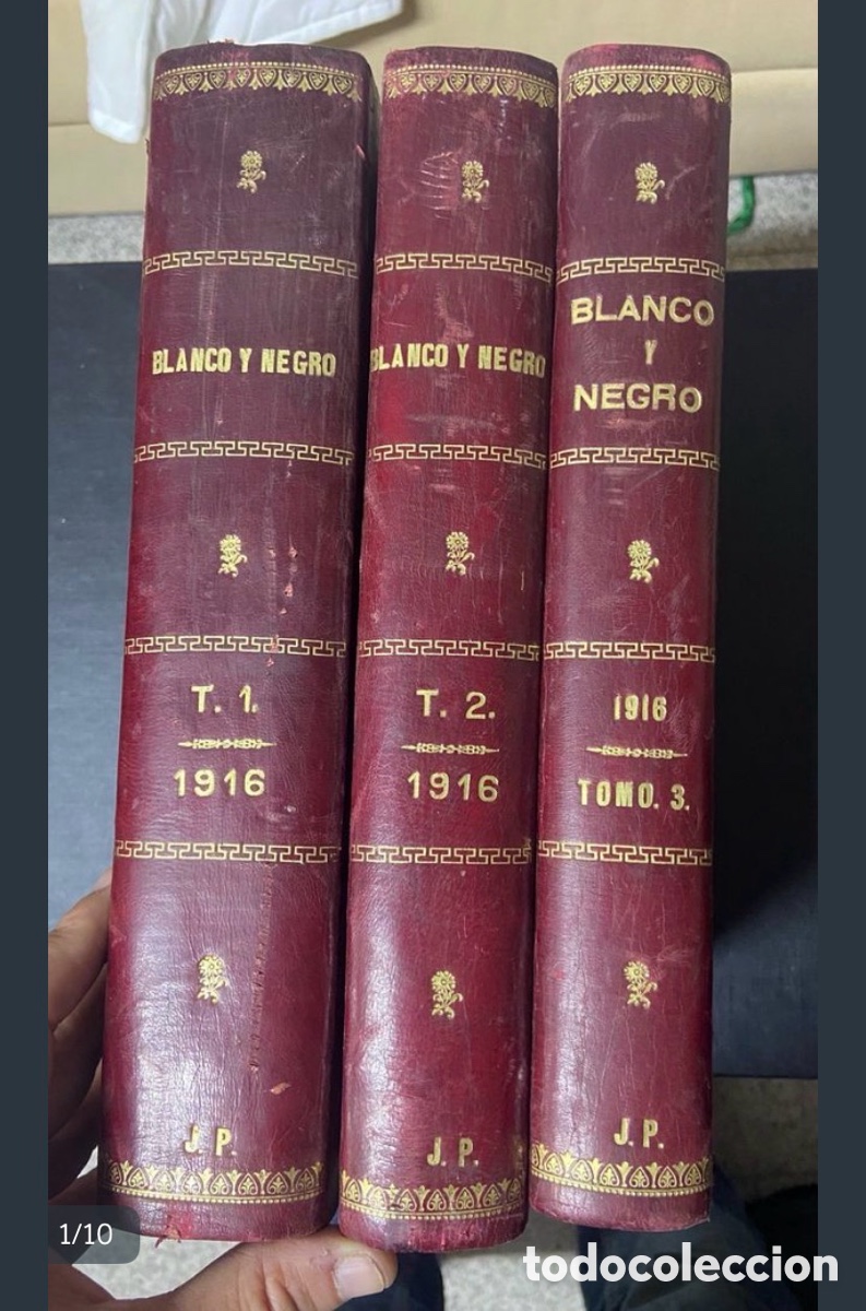 Coleccionismo de Revista Blanco y Negro: a&ntilde;o completo 1916 de la revista Blanco y Negro,