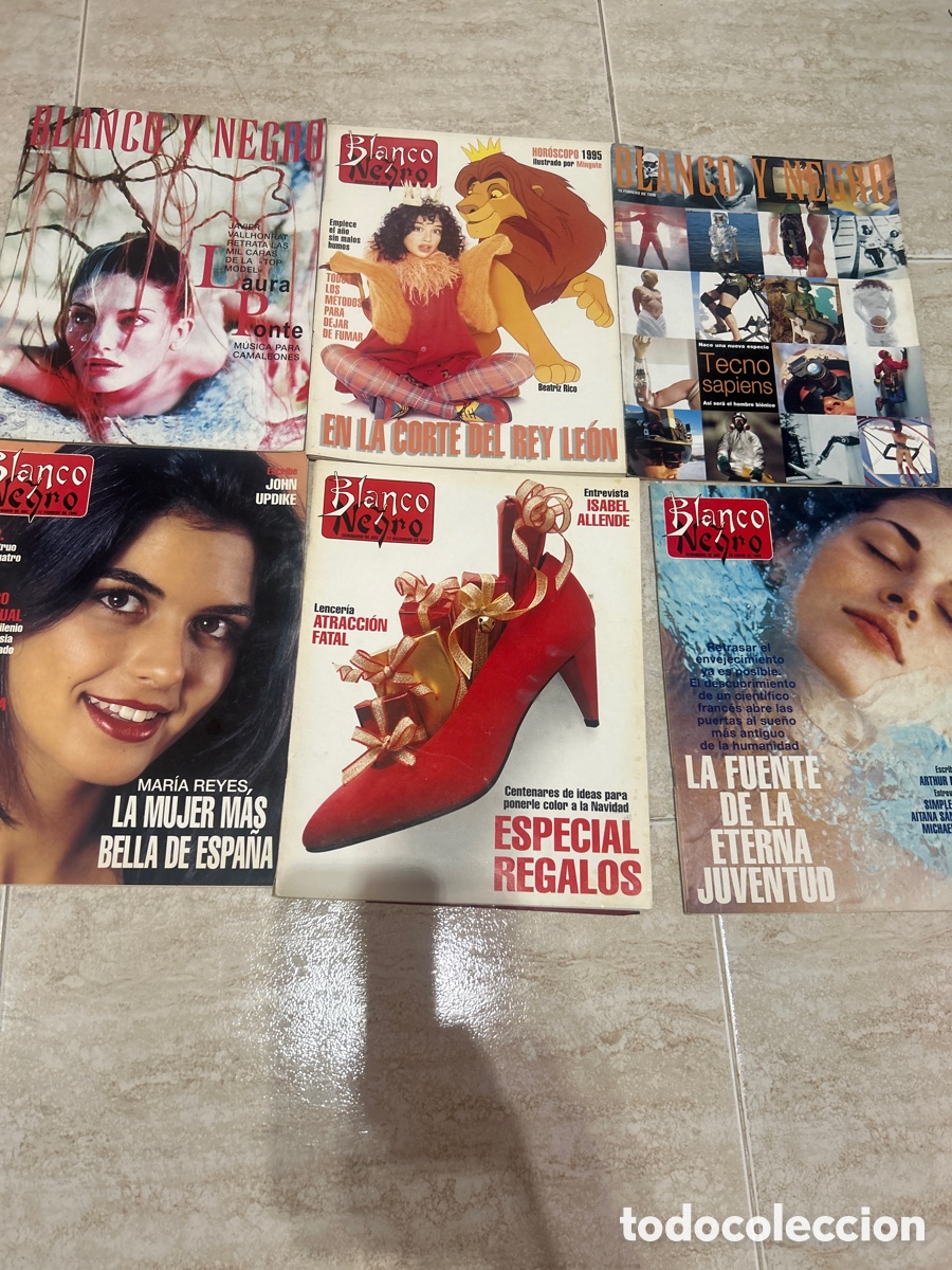 Coleccionismo de Revista Blanco y Negro: Revistas Blanco y negro
