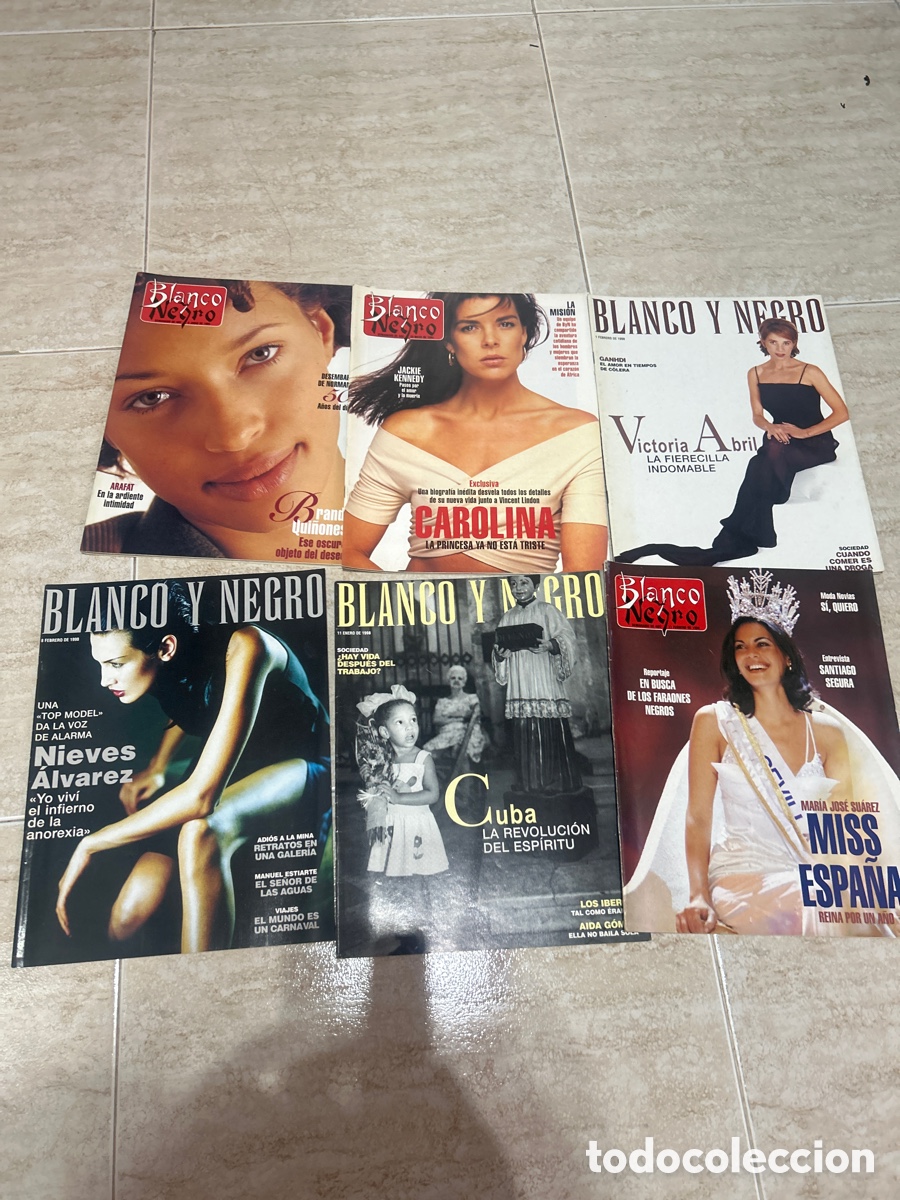Coleccionismo de Revista Blanco y Negro: Revistas Blanco y negro
