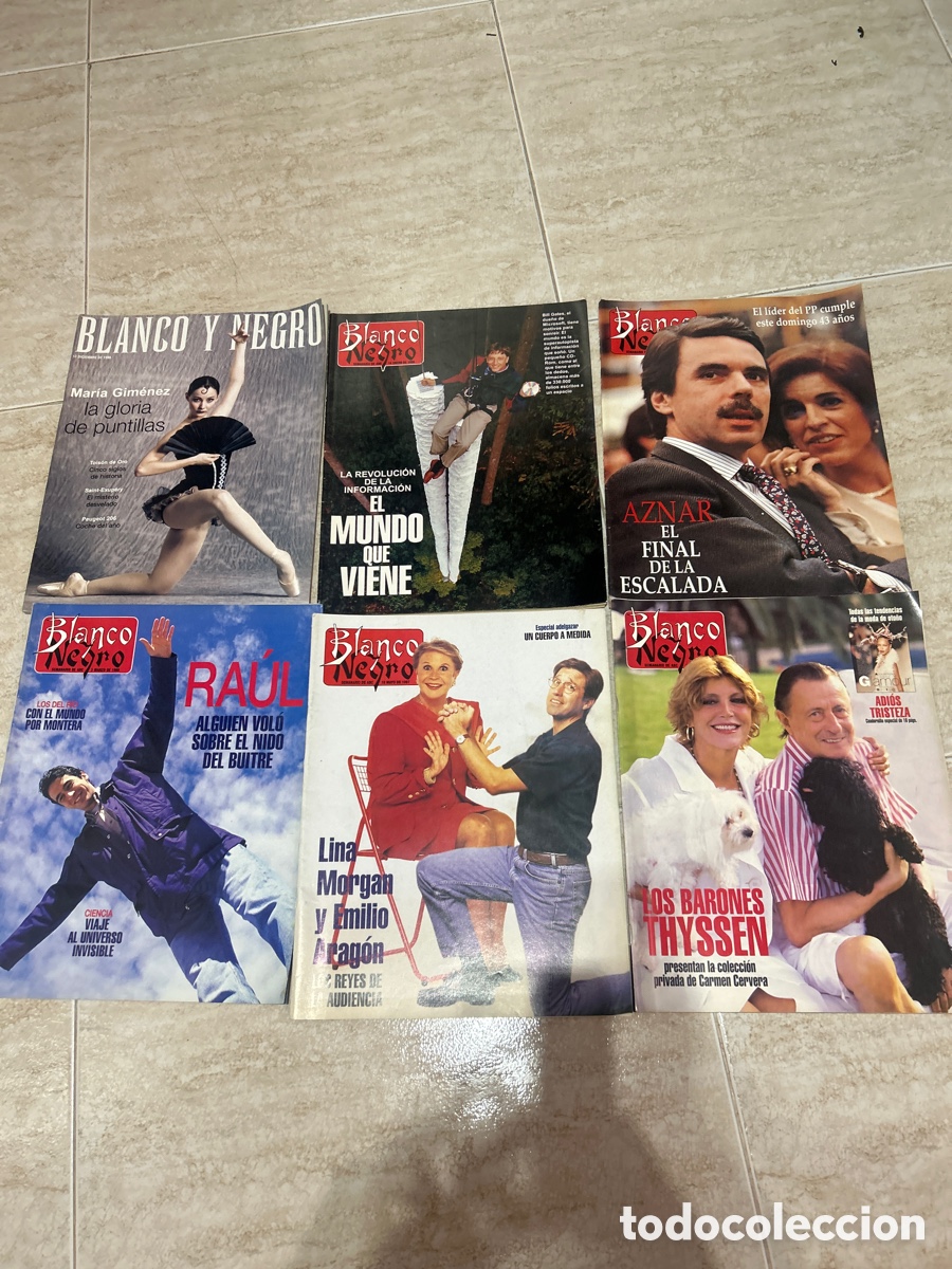 Collection Magazine Blanco y Negro: Revistas Blanco y negro