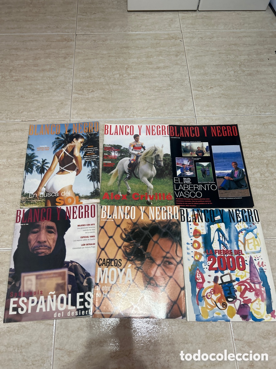 Coleccionismo de Revista Blanco y Negro: Revistas Blanco y negro