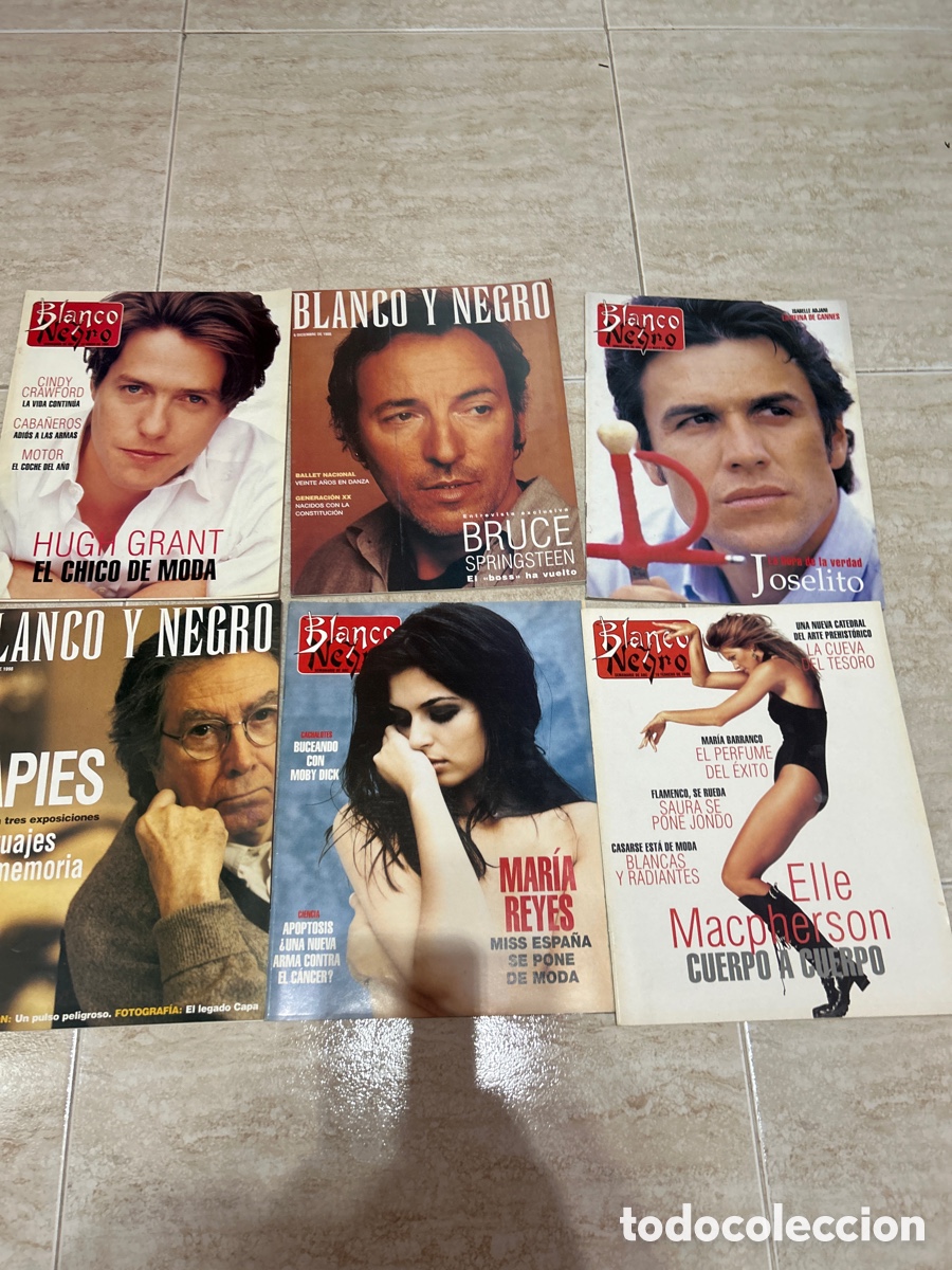 Coleccionismo de Revista Blanco y Negro: Revistas Blanco y negro