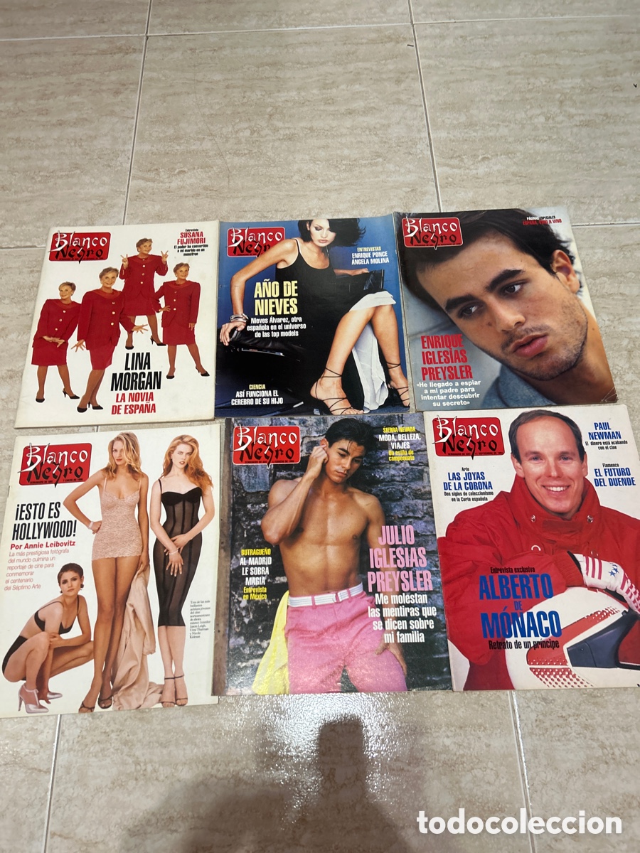 Coleccionismo de Revista Blanco y Negro: Revistas Blanco y negro