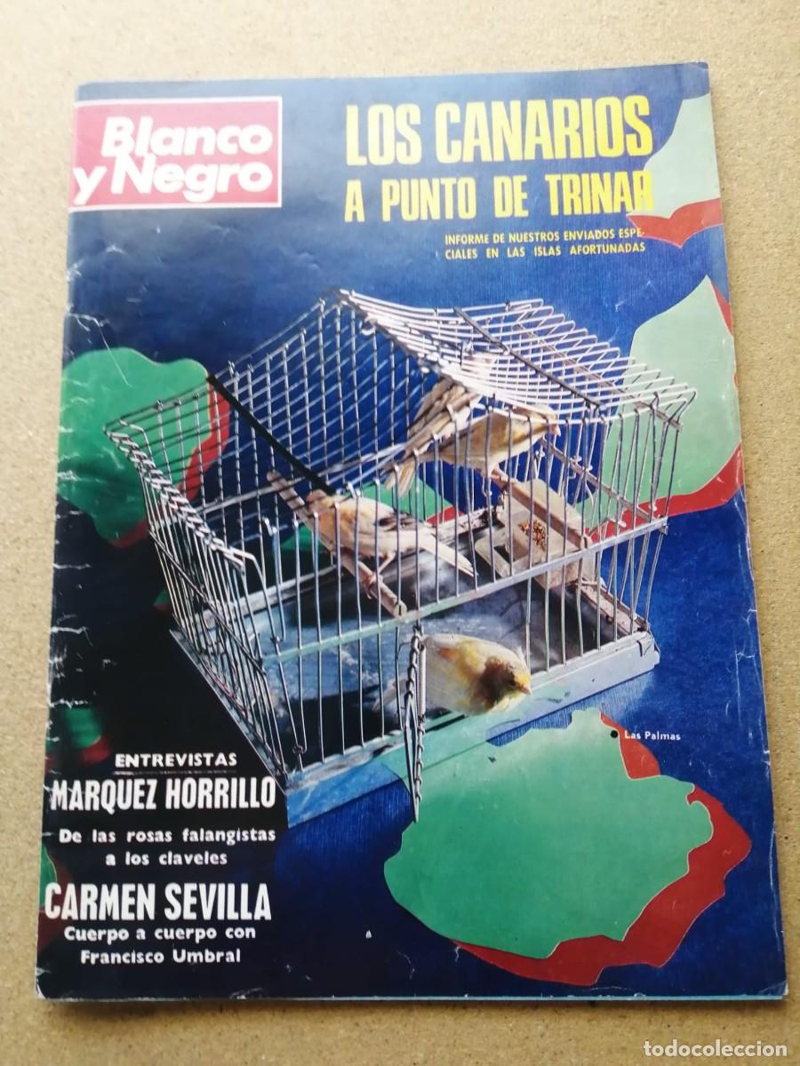 Coleccionismo de Revista Blanco y Negro: REVISTA BLANCO Y NEGRO (NUMERO 3289) CARMEN SEVILLA CUERPO A CUERPO CON FRANCISCO UMBRAL