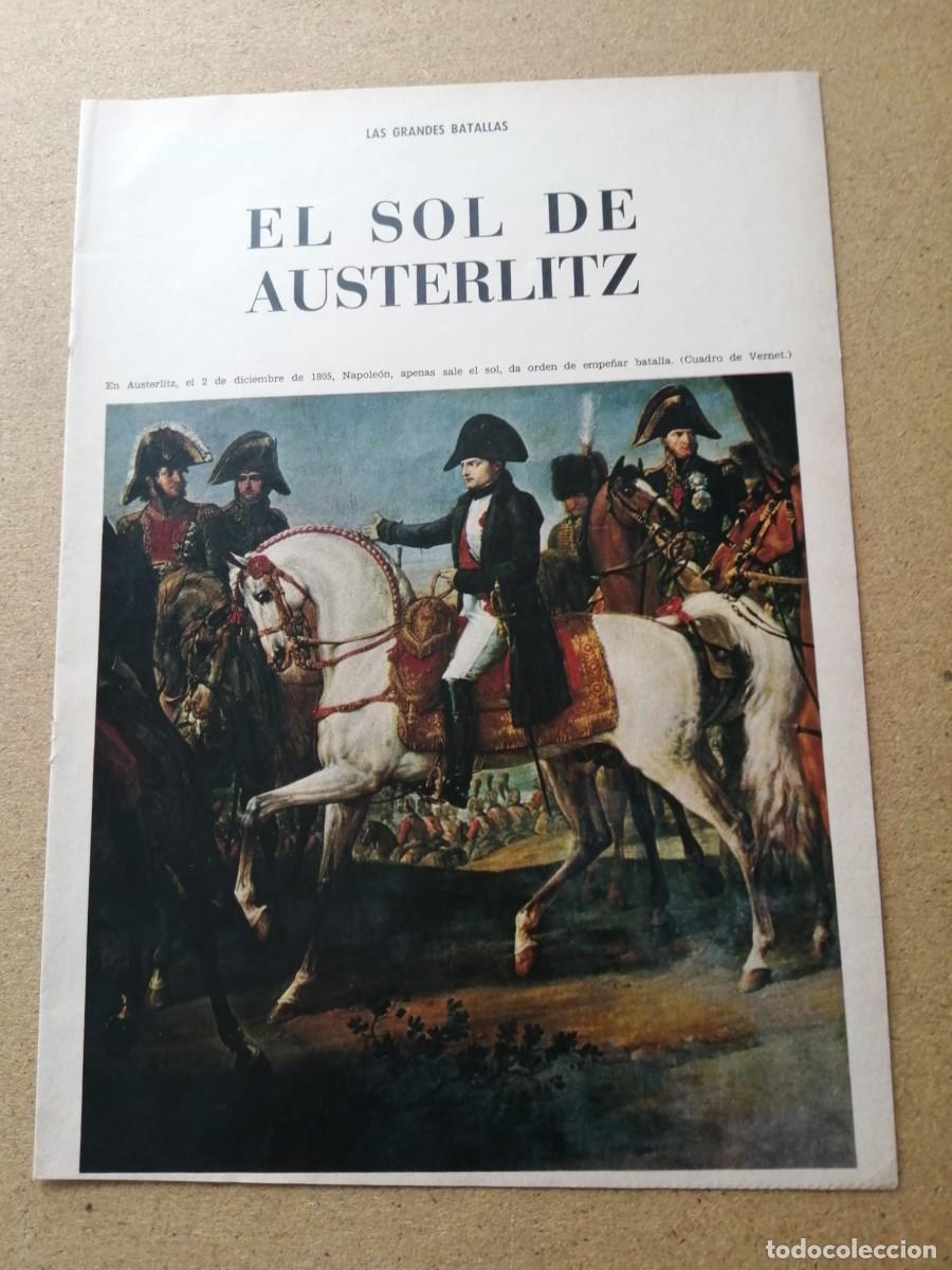 Coleccionismo de Revista Blanco y Negro: ALBUM. GRANDES BATALLAS, EL SOL DE AUSTERLITZ (REVISTA BLANCO Y NEGRO)